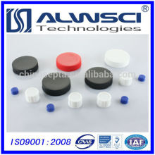 27*57mm ptfe silicone septa with 24-400 white top cap